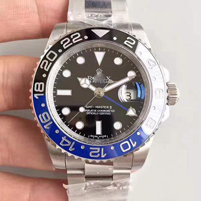 GMT MASTER II 116710BLNR NOOB FACTORY V8 BLACK DIAL